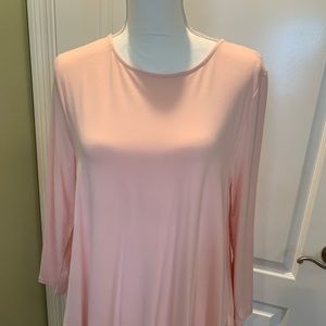 Cupio Extra large soft pink T-shirt Long sleeves